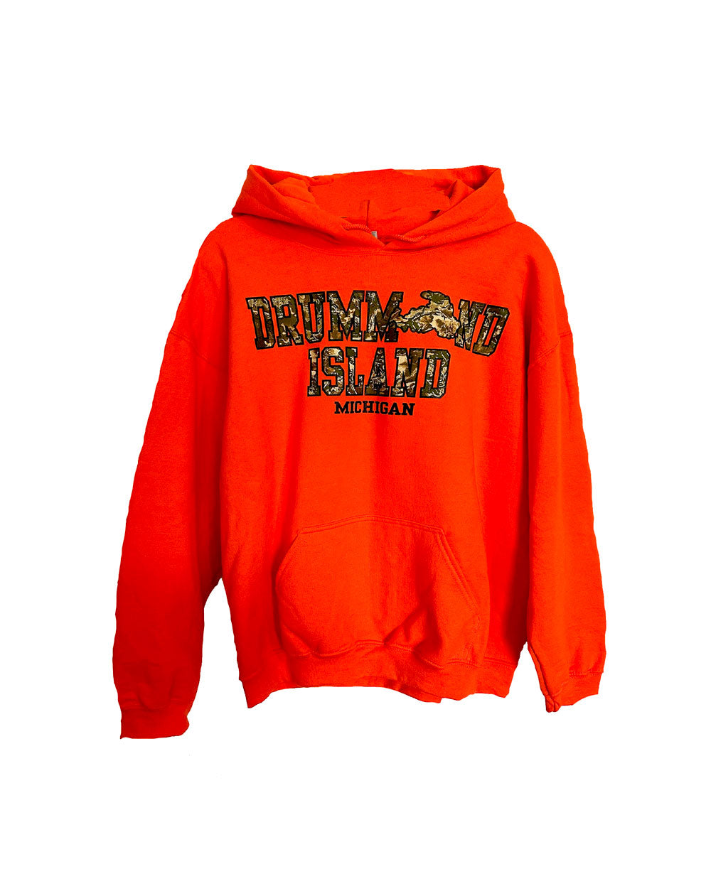 DI Camo Font Hoodie