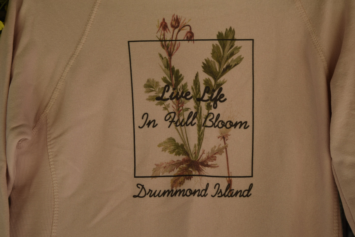 "Full Bloom" Hoodie Dress