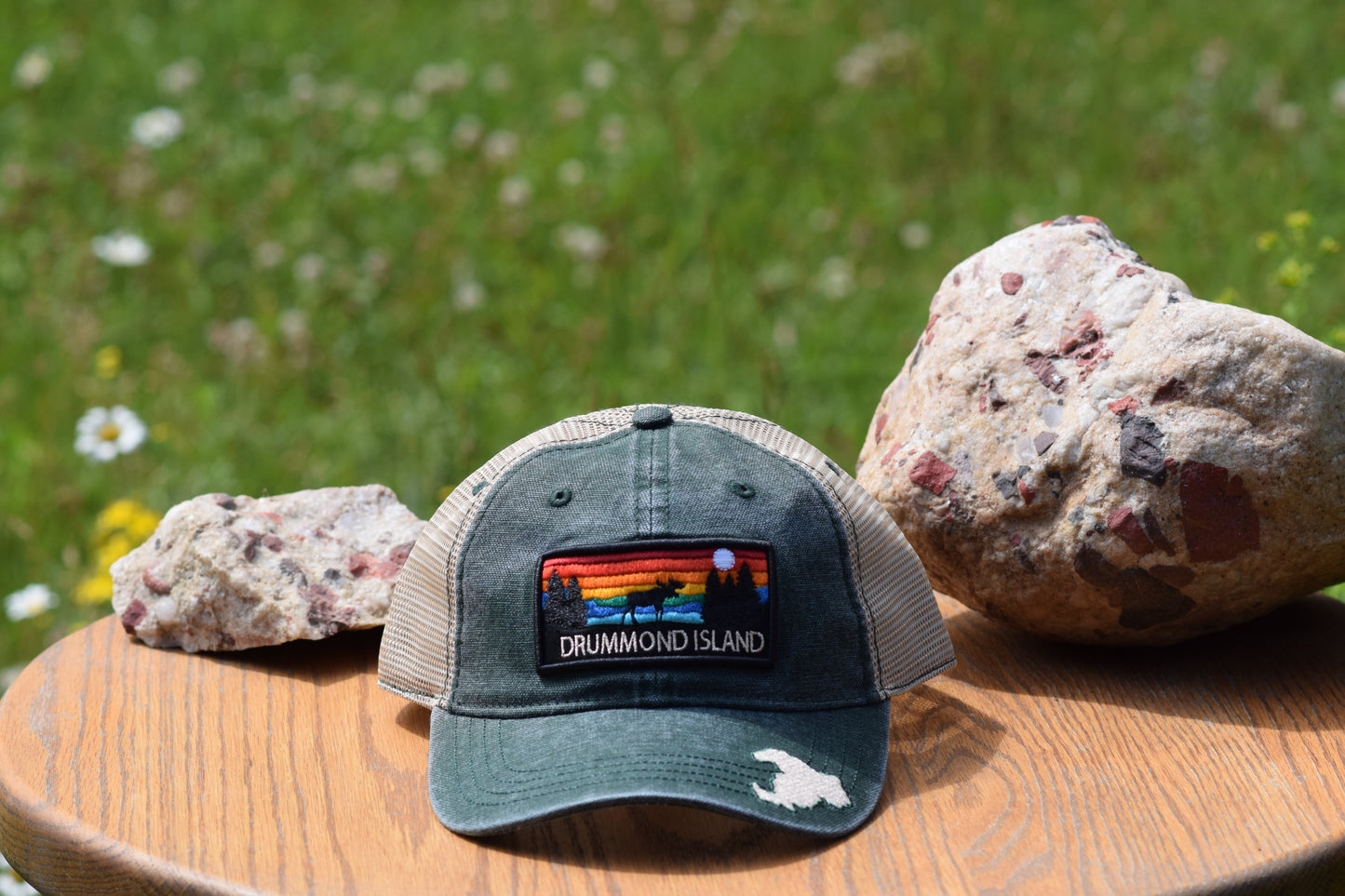 Green Drummond Island Trucker Hat
