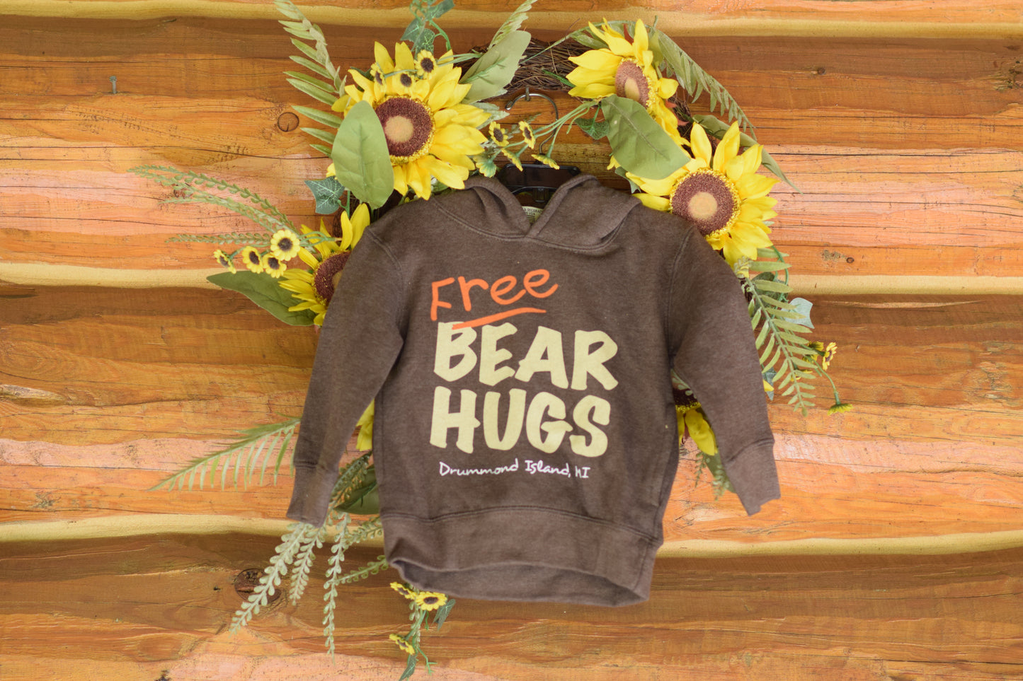 "Free Bear Hugs" DI Children's Hoodie