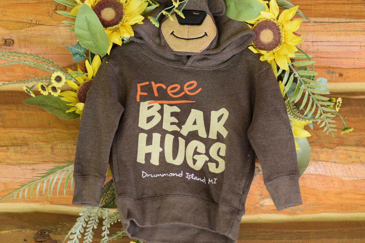 "Free Bear Hugs" DI Children's Hoodie