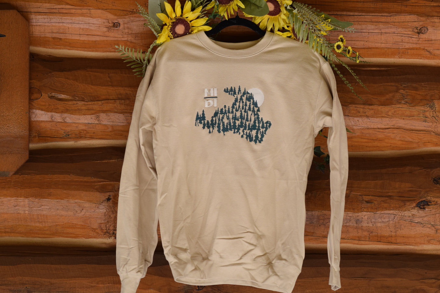 Shape Stacker Tree Crewneck Sweater