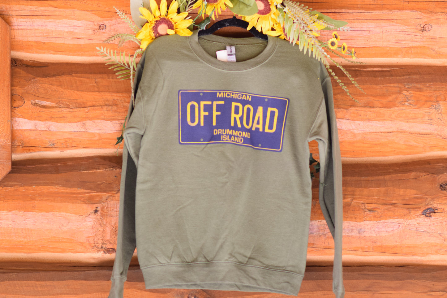 Green DI Resident "Off Road" Plate