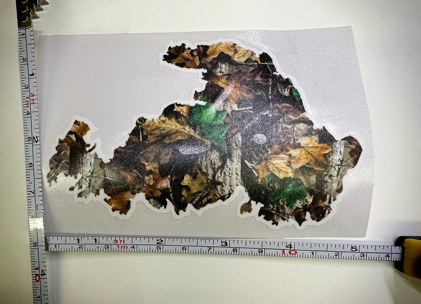 Drummond Island Camouflage Sticker