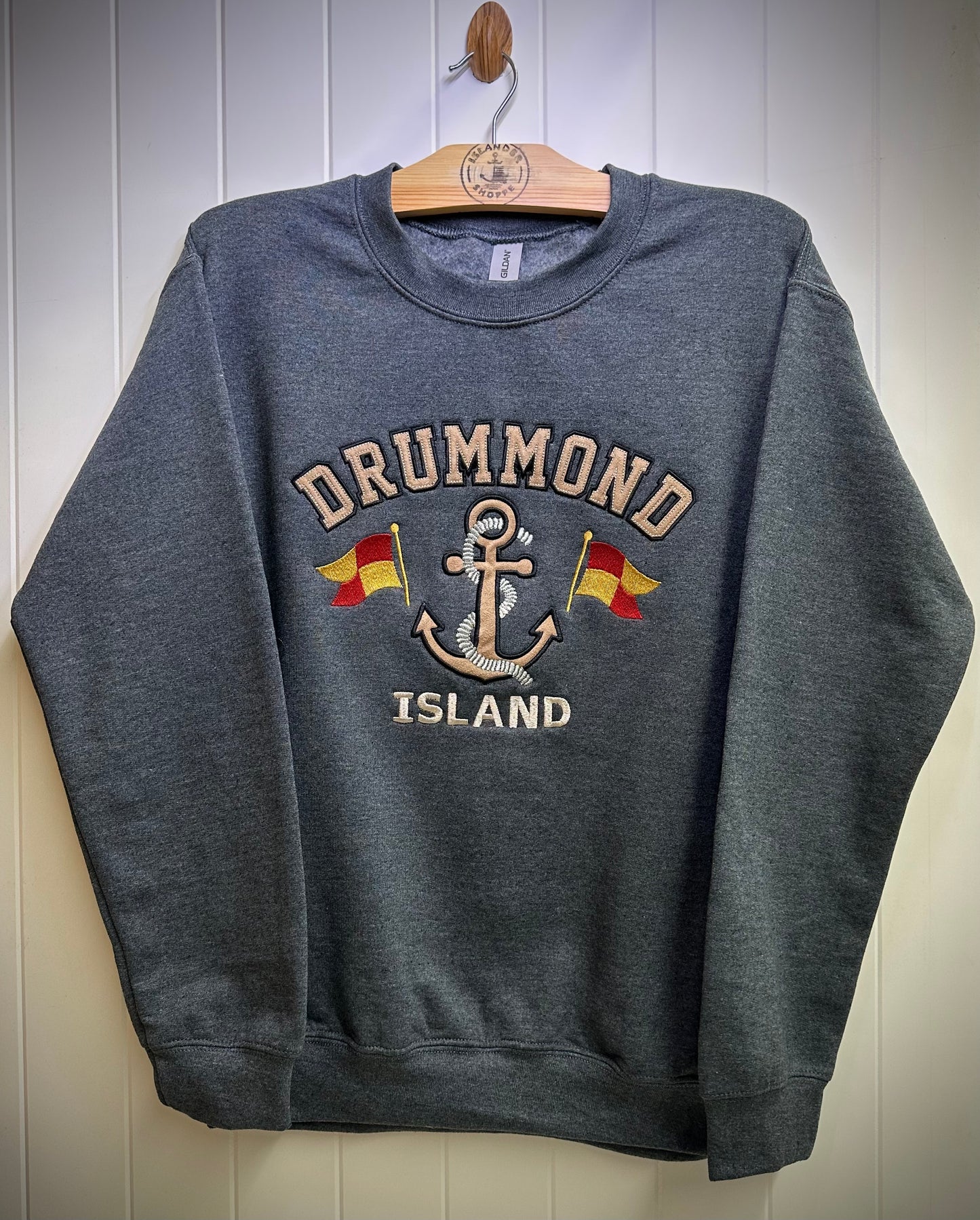 DI Anchor Embossed, Crewneck and Hoodie
