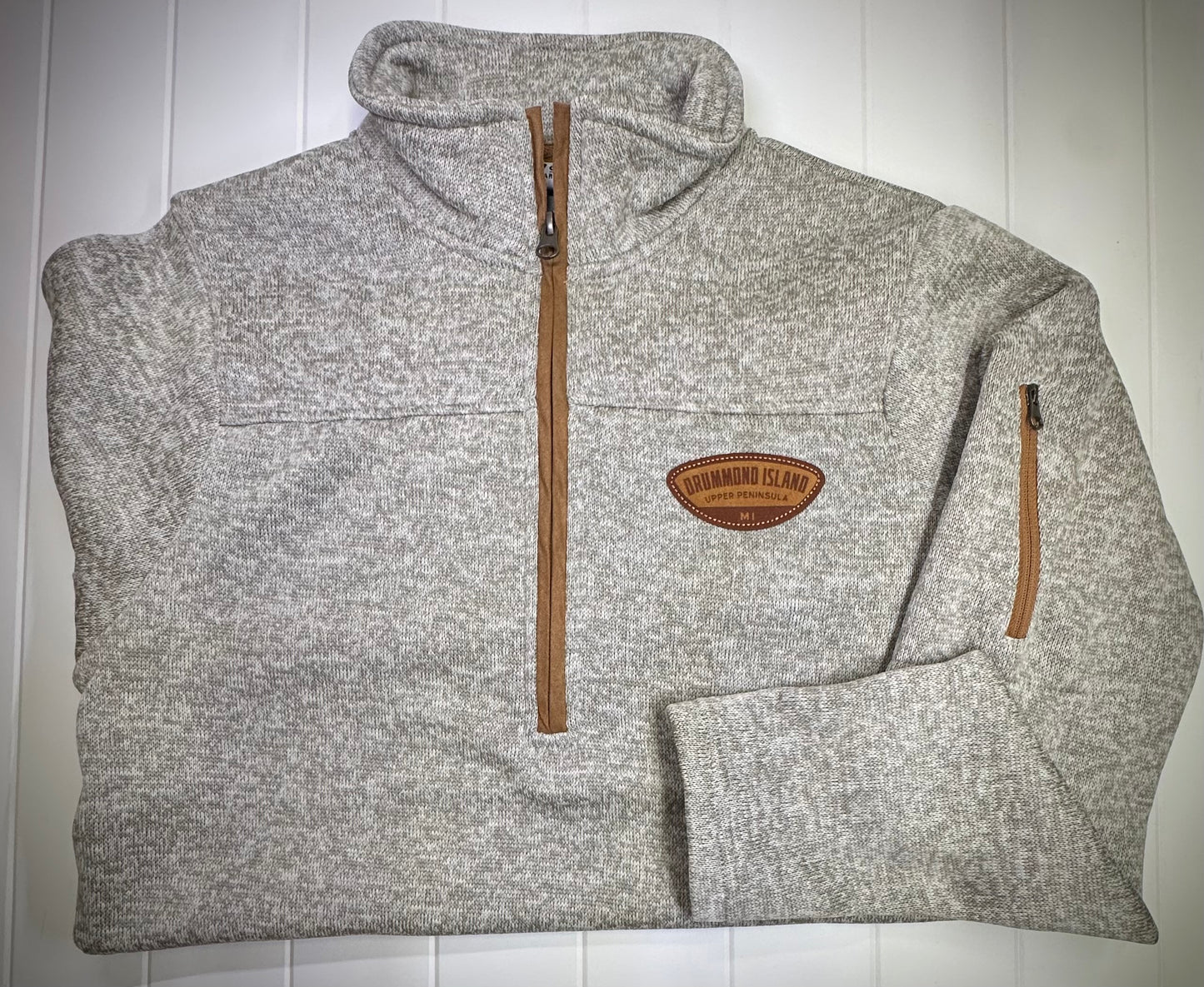 JACE HALF ZIP, 7.8 oz polyester sweater fleece