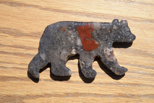 Puddingstone Bear Magnet