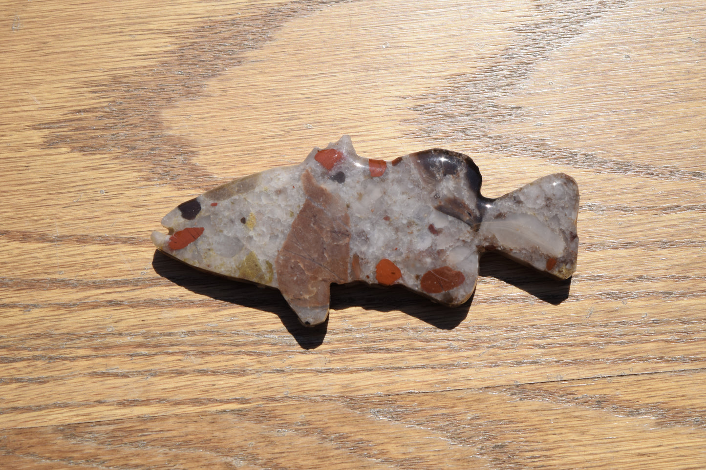 Puddingstone Fish Magnet
