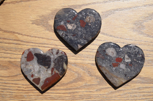 Puddingstone Heart Magnet