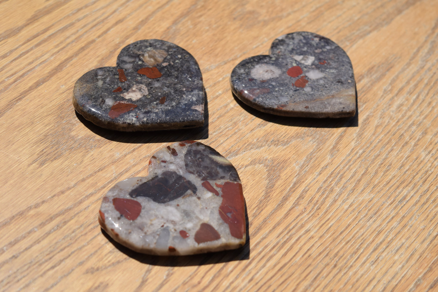 Puddingstone Heart Magnet