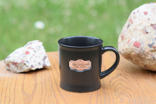 Black Plaque DI Mug