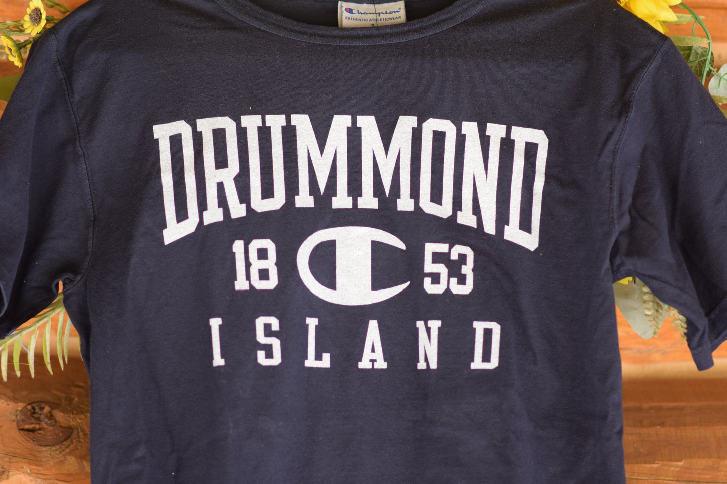 Champion Drummond Tee Navy/White