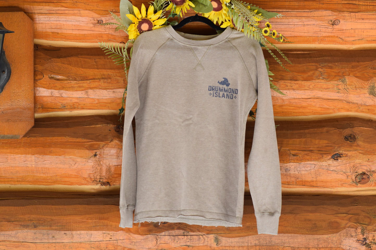 "Reliable Ground" Side by Side Ladies Crewneck Sweater