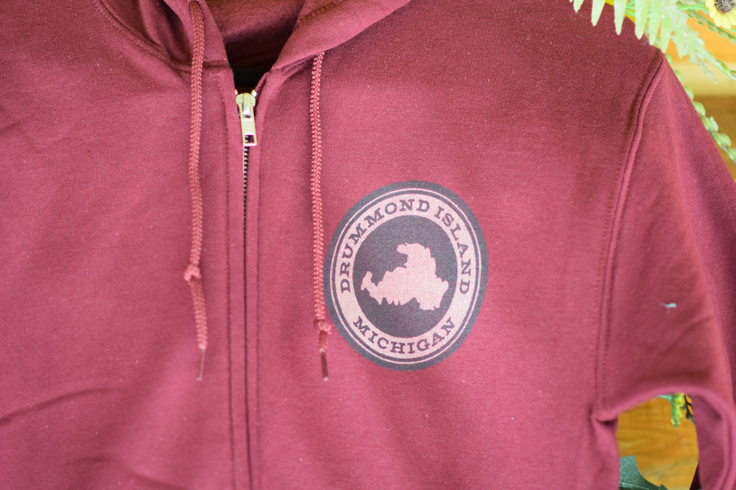 "Divergently" Side by Side Front Zip Hoodie